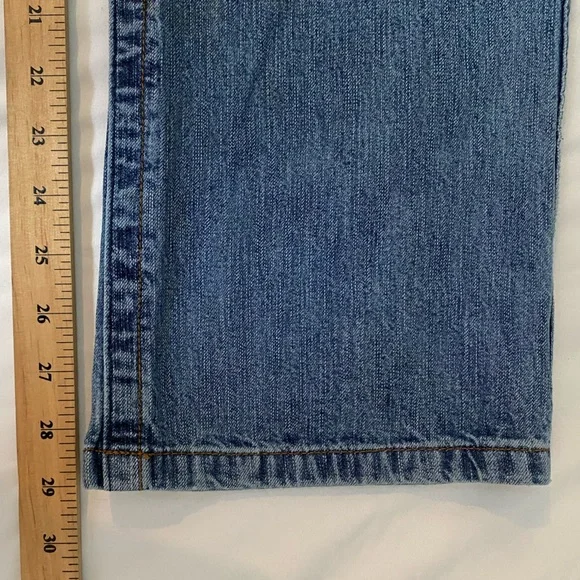 VTG 00s Quiksilver Men's Blue Jeans, QuikJean, 29x29, Relaxed Straight Leg - Picture 8 of 9